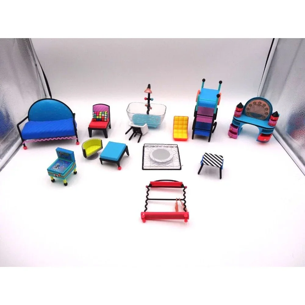 LOL Surprise OMG Doll‎ House Furniture Bathtub Bunk Beds Vanity Sofa Arcade More